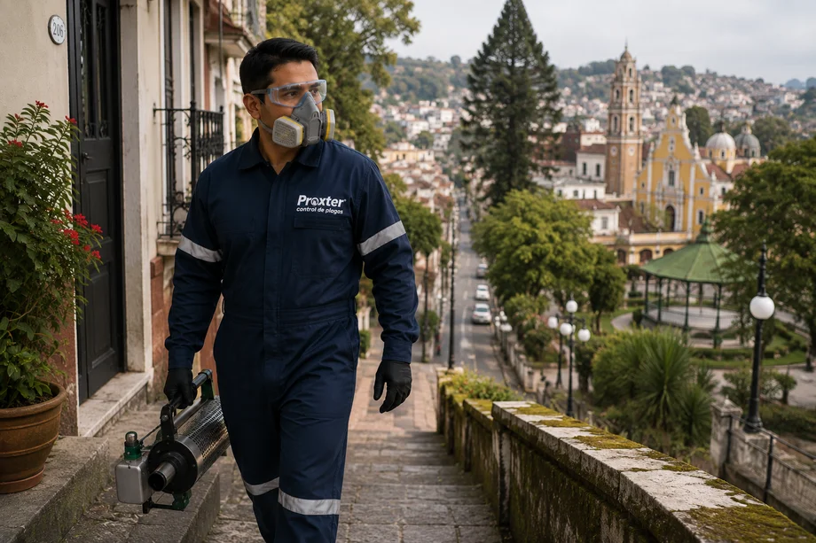 Fumigación en Xalapa